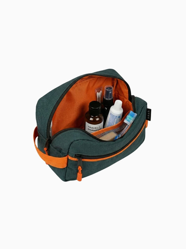 Neceser deportivo verde naranja