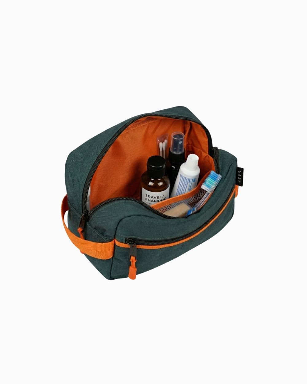Neceser deportivo verde naranja
