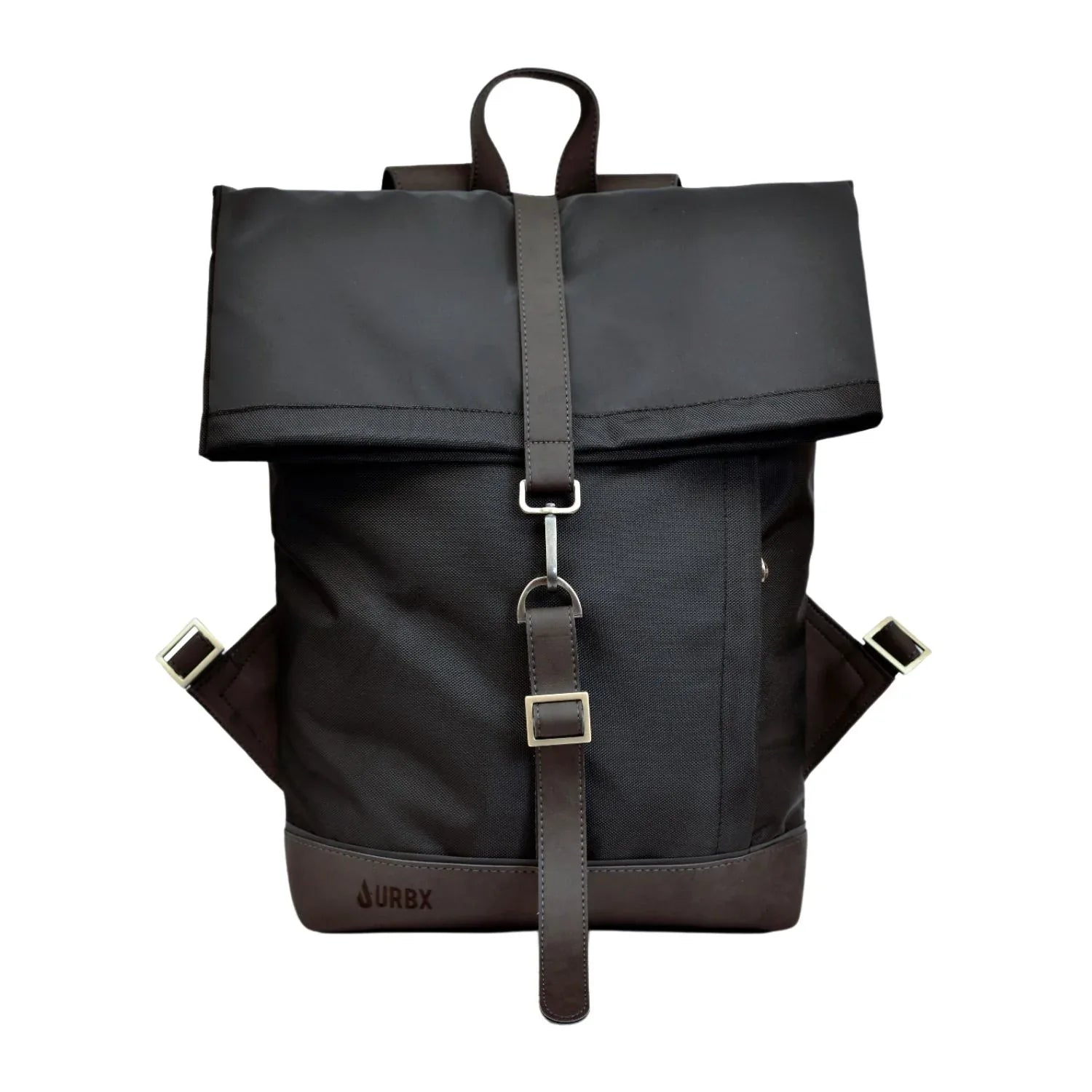 Morral de viajes Classic Negro Marrón vista - urbx bags