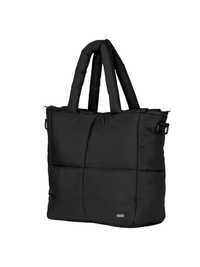 Bolso para la ciudad Puffer Authentic Standar Negro Vista Lateral - urbx bags
