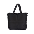 Bolso para la ciudad Puffer Authentic XL Negro Vista Frontal - urbx bags