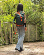 Active verde naranja vista - urbx bags