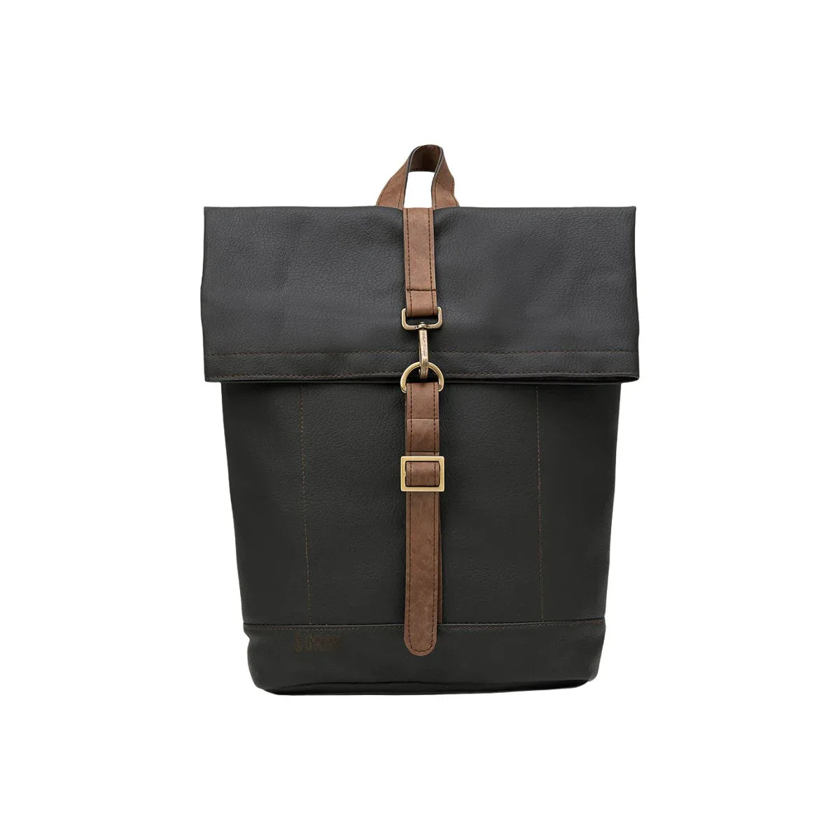 Morral Ejecutivo Runway Negro Vista Frontal - urbx bags