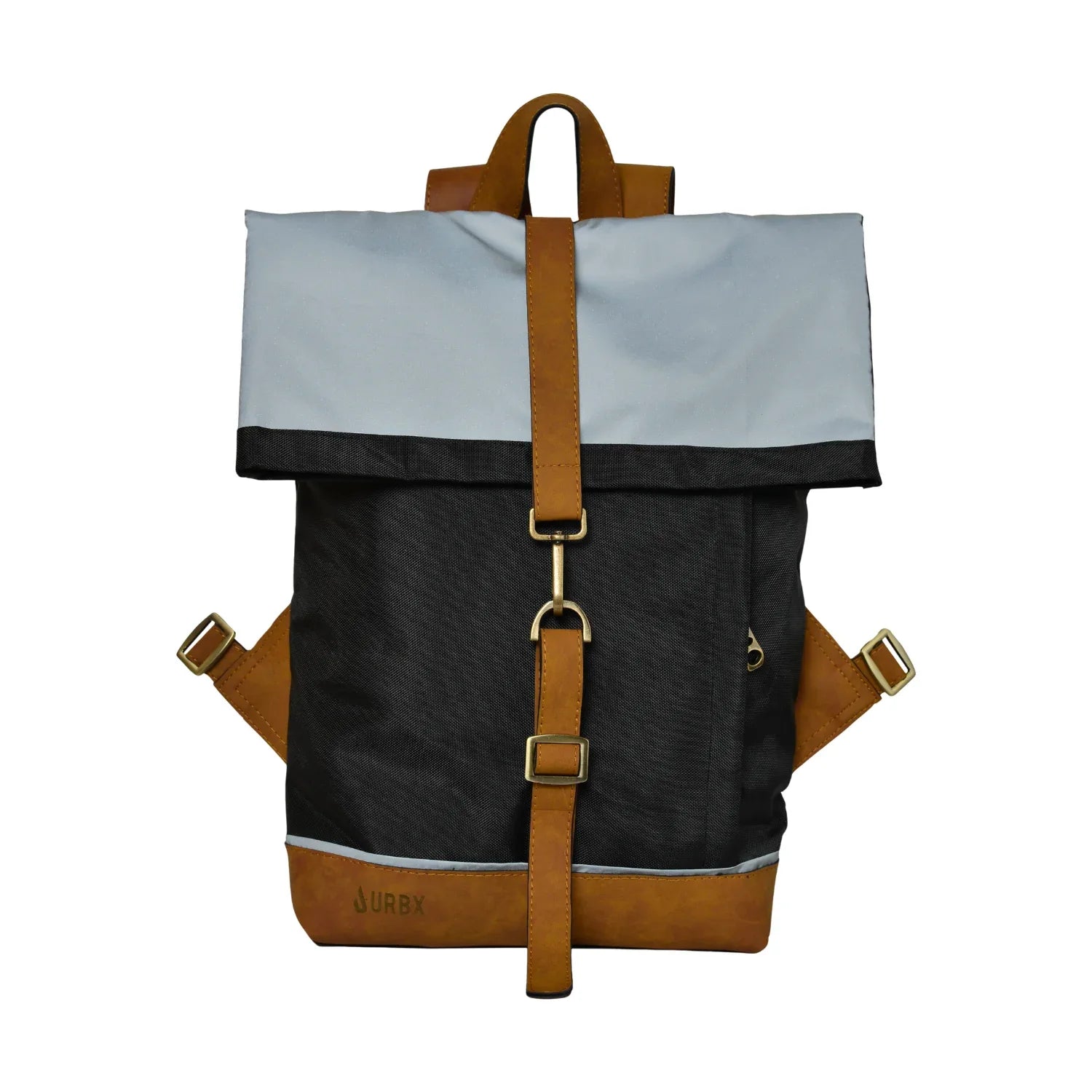 Morral de viajes Classic Negro Chocolate vista Frontal - urbx bags