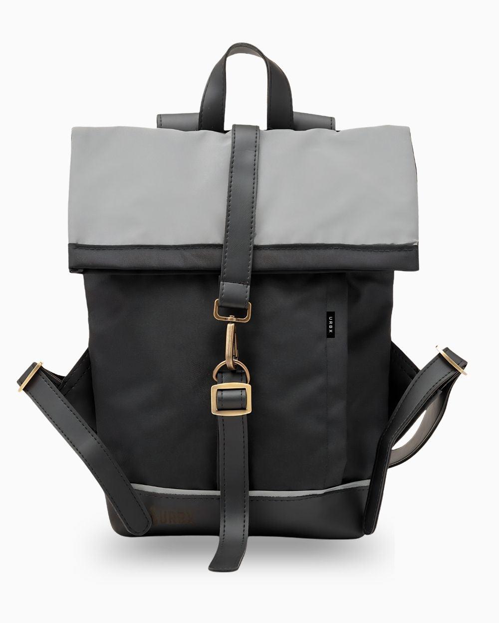 Morral de viajes Classic Negro Negro vista Frontal - urbx bags