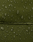 Morral de viajes Classic Verde Chocolate vista gotas  - urbx bags