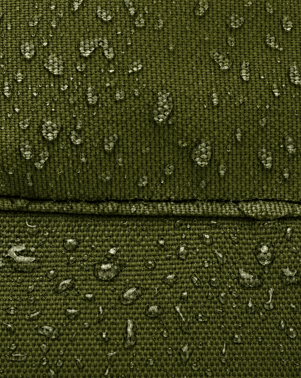 Morral de viajes Classic Verde Chocolate vista gotas  - urbx bags