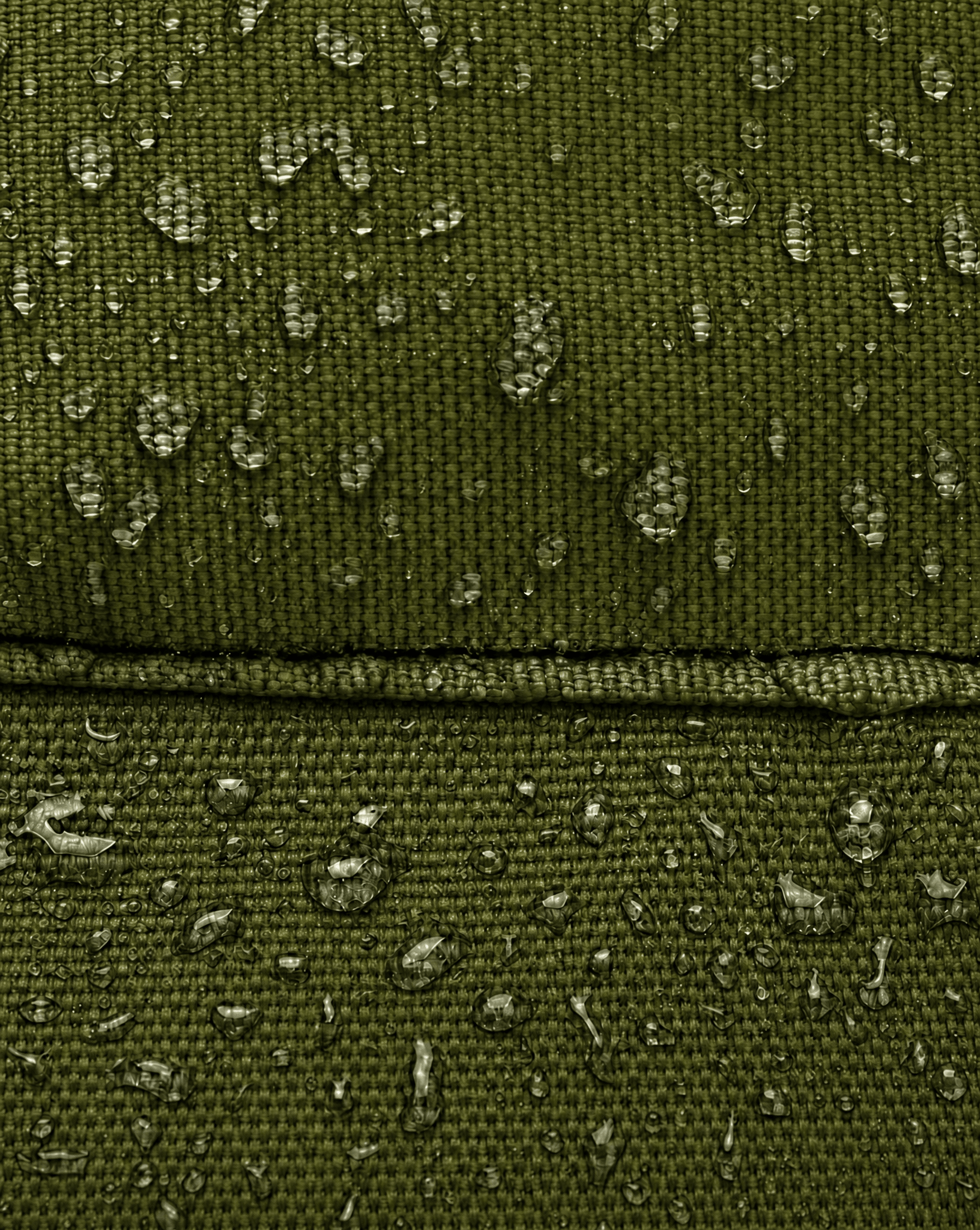 Morral de viajes Classic Verde Chocolate vista gotas  - urbx bags
