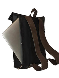 Morral ejecutivo Negro vista Bolsillo trasero - Urbx Bags