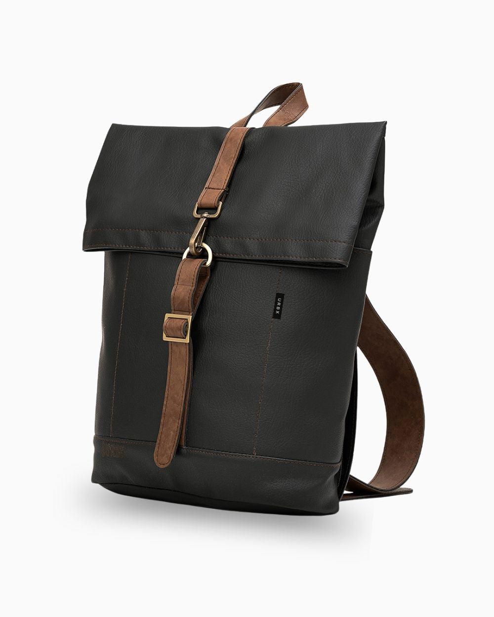 Morral ejecutivo Negro vista Lateral - Urbx Bags