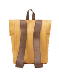 Morral ejecutivo Runway Amarillo vista Trasera - urbx bags