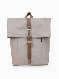 Morral ejecutivo Runway Gris vista Frontal - urbx bags