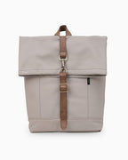 Morral ejecutivo Runway Gris vista Frontal - urbx bags