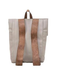 Morral ejecutivo Runway Gris vista Trasera - urbx bags