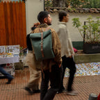 Morral ejecutivo Runway Verde vista Modelo - urbx bags