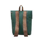 Morral ejecutivo Runway Verde vista Trasera - urbx bags