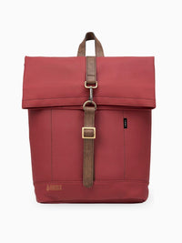Morral ejecutivo Runway Vinotinto vista Frontal - urbx bags
