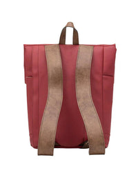Morral ejecutivo Runway Vinotinto vista Trasera - urbx bags