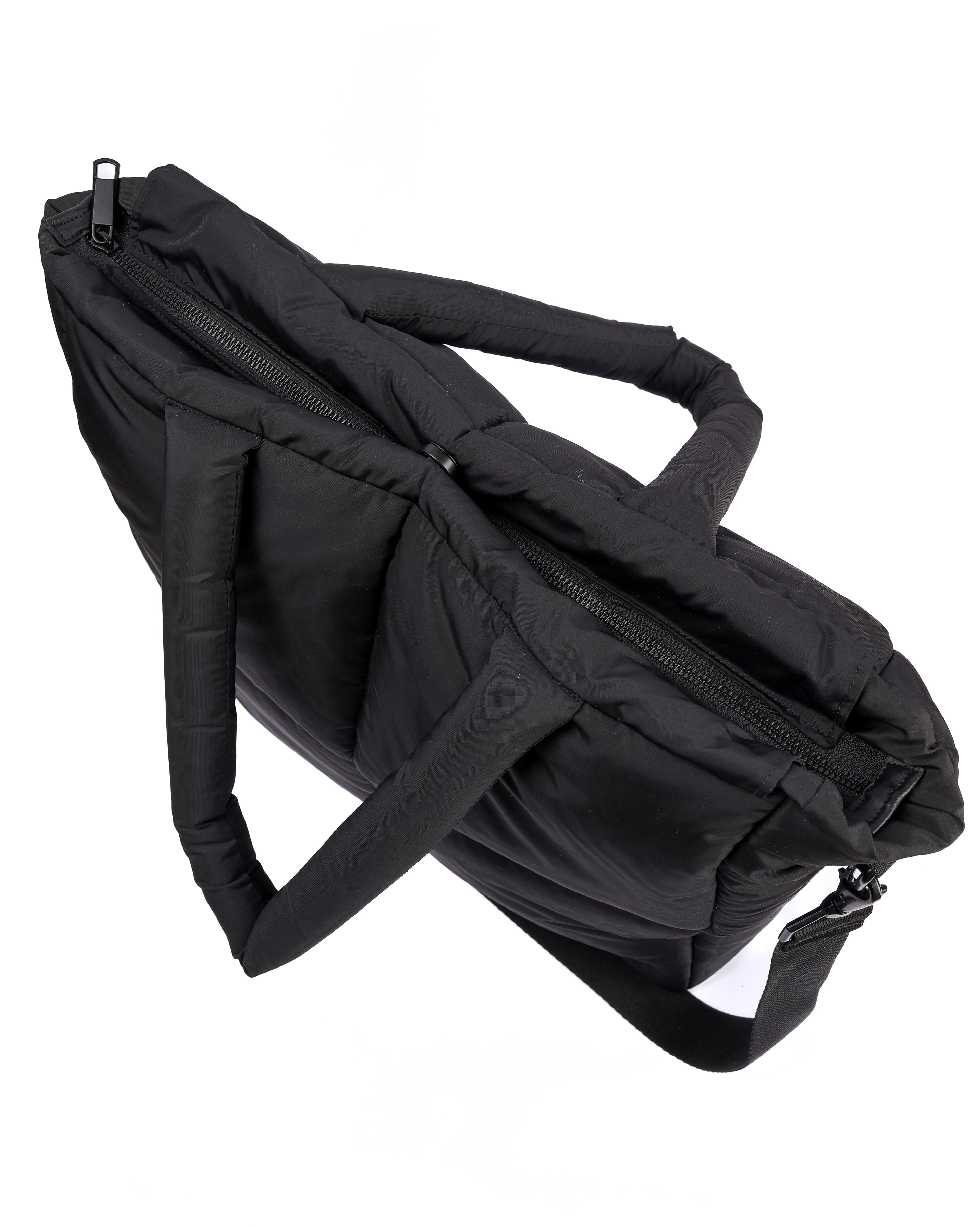 Puffer bag XL negro negro